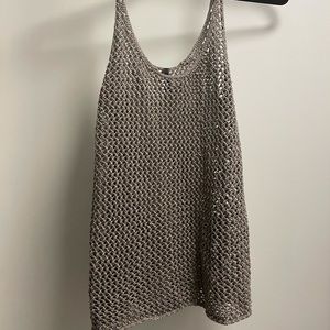 Guess tank see through mesh